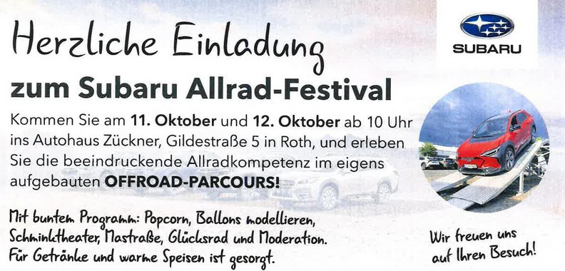 Bild zu SUBARU Allrad-Festival